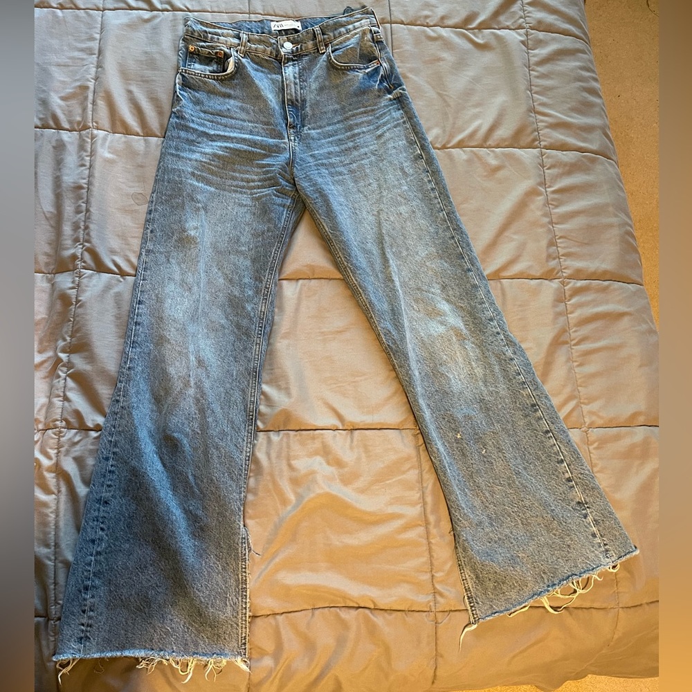Zara wide leg jeans